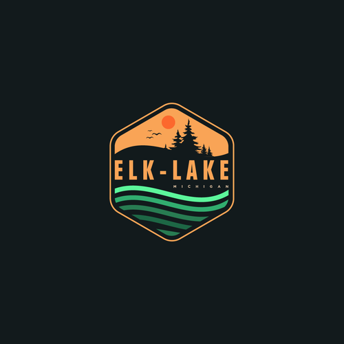 Design a logo for our local elk lake for our retail store in michigan Design von eBilal