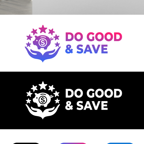 Design a really cool logo to get every city engaged in doing good along with saving lots of money Design by ANAS_CR7 ⭐⭐⭐⭐⭐