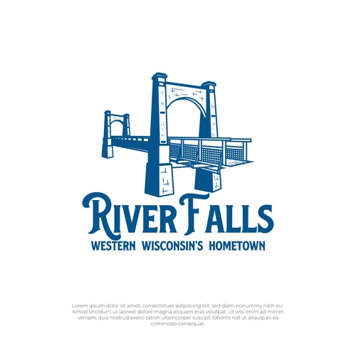 Western Wisconsin's Hometown - River Falls - Tourism Logo Needed Design by Altaris Design