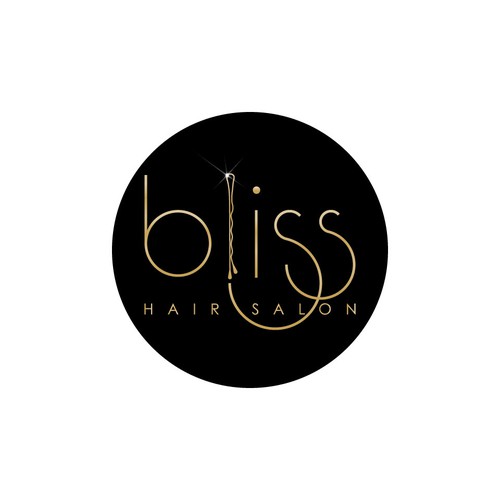 Design a modern, elegant logo for Bliss Hair Salon | Logo design contest