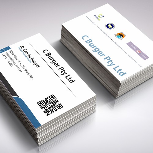 create professional cards for our dental business Design von grintdeveraux