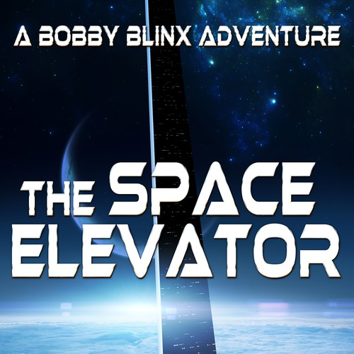 Book Cover for an epic science fiction adventure. Design by 8bit Design