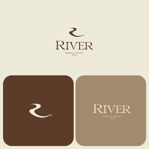 "Craft a classic emblem logo for a heritage men's grooming brand rooted in the American outdoors" winning Logo & business card