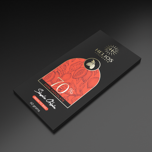 Design di Design chocolate bar packaging for a Premium bean to bar Chocolate business di podbara
