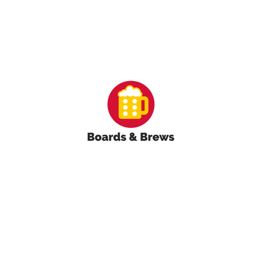 コンペ「Fun logo for social group focused on beer & board games」のデザイン by Ponomarevさん 