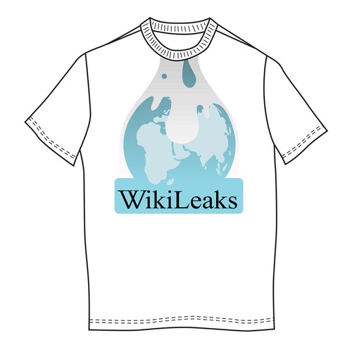 New t-shirt design(s) wanted for WikiLeaks Ontwerp door Peter Moffat
