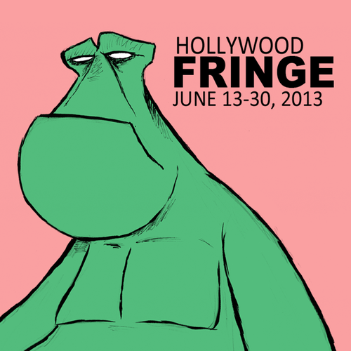 Original Illustration for the Cover of the The Hollywood Fringe Festival Guide Design by Mike.rosenbaum