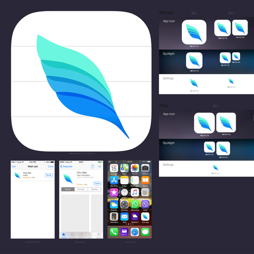 Proposta di design per un contest della categoria Icona o pulsante realizzata da neferu™