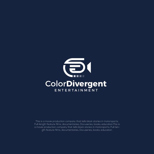 Divergent Color entertainment | African American Film Comapany Design por JosH.Creative™