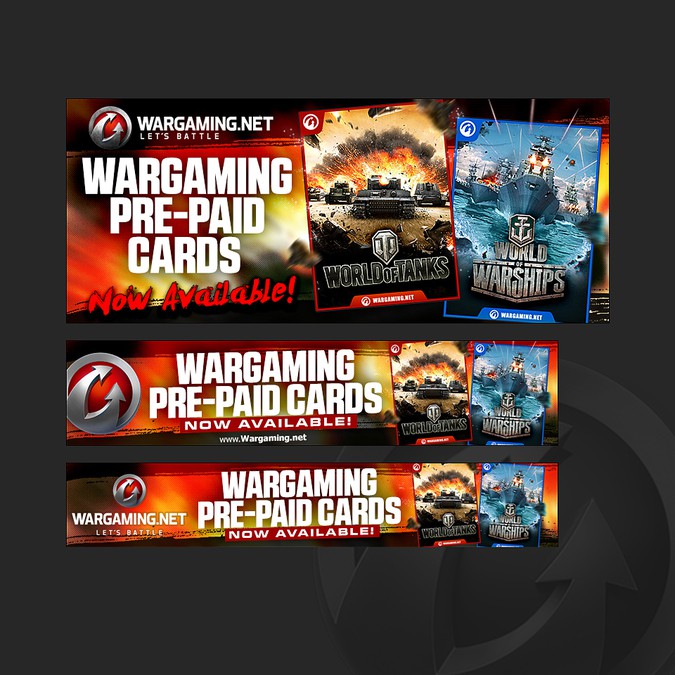 Create Wargaming Promo Banners Banner ad contest