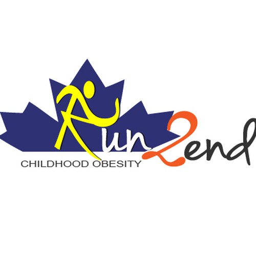 Run 2 End : Childhood Obesity needs a new logo Diseño de AlfaDesigner