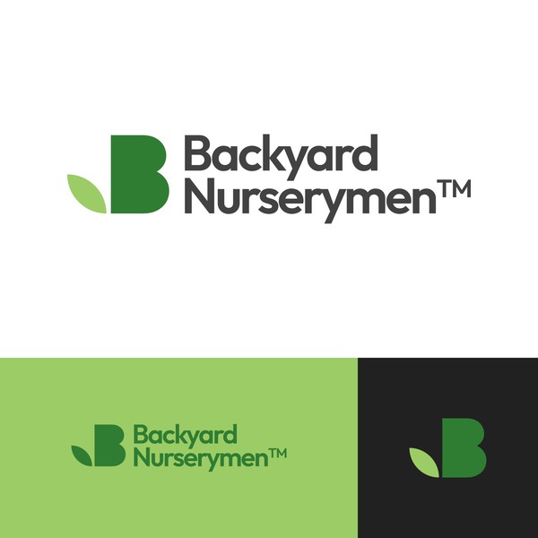 Logo design for Backyard Nurserymen.