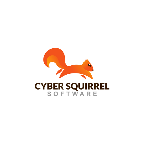 Playful and professional squirrel logo for a software development company Design by Males Design