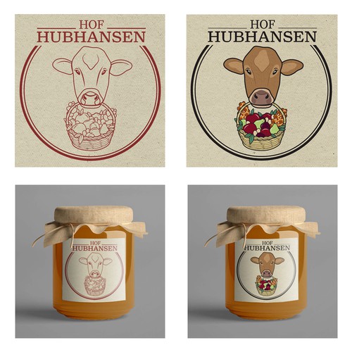 Design a logo for an organic farm in harmony with nature Ontwerp door Erica Menezes