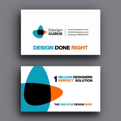 Business Card for DesignGurus.com Diseño de Xclusive16