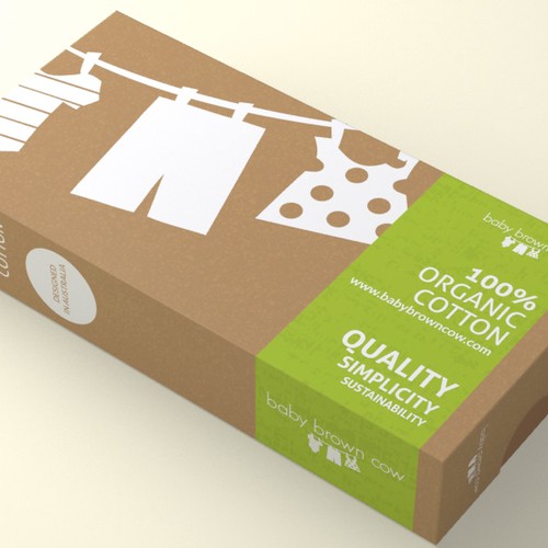 100 Organic Baby Clothing Business Needs a Packaging Design Product packaging contest