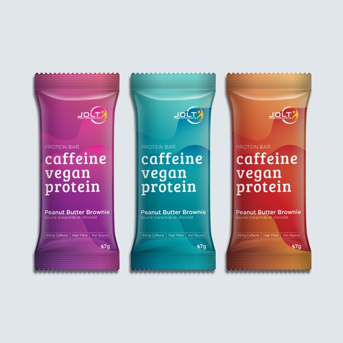 Design a modern, catchy package for a healthy premium energy bar Design by Robosign