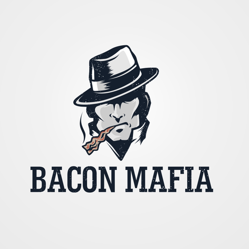 Logo Design Needed for Bacon Mafia - have fun with it! Design by AngkolJo