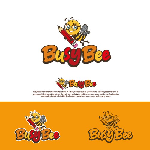 Design the Iconic Logo and Brand Guideline for the 'BusyBee' Brand! Design by AdryQ