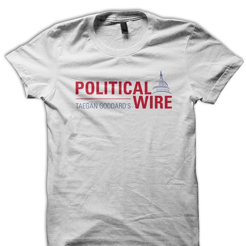 T-shirt Design for a Political News Website Diseño de gordanns