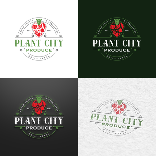 Produce company that really needs a new logo. Design réalisé par Enzoe