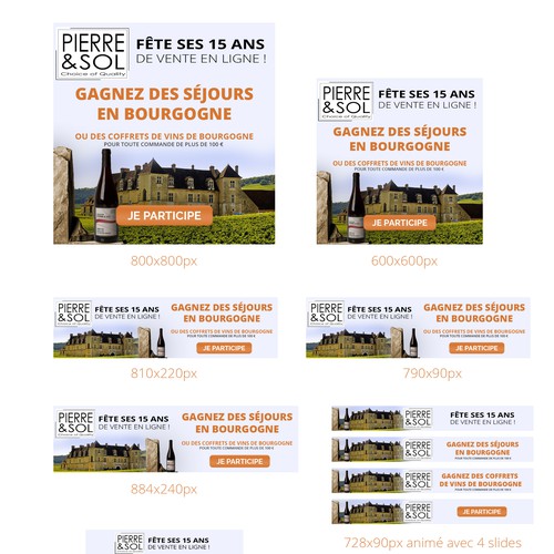 Banner ad contest entry by Ubaxis