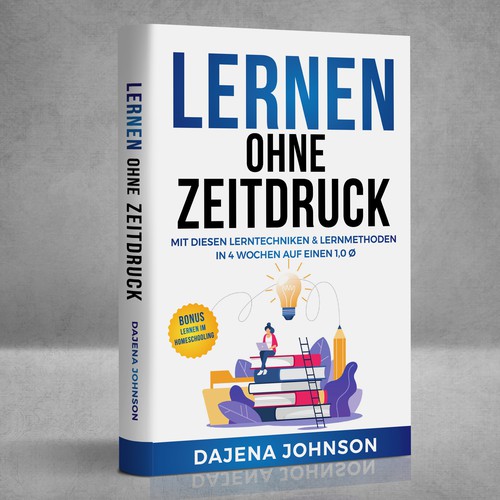 "Learning techniques for students book cover"-ontwerp door Klassic Designs