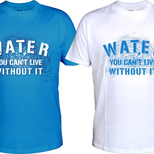 Water T-Shirt Design needed デザイン by » GALAXY @rt ® «