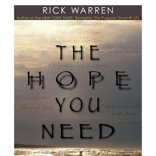 DrMomさんのDesign Rick Warren's New Book Coverデザイン