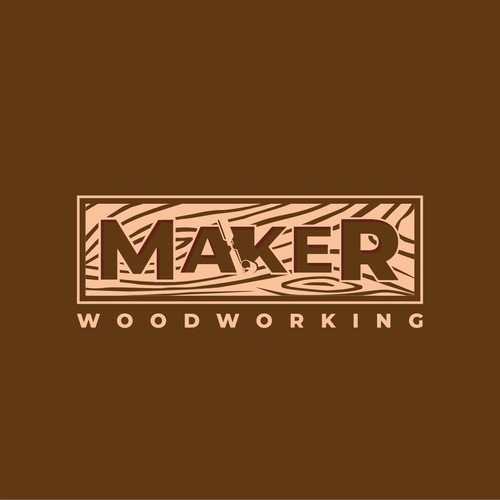 Design a logo for custom modern woodshop: furniture and art. Help a small business grow Design réalisé par creaturescraft