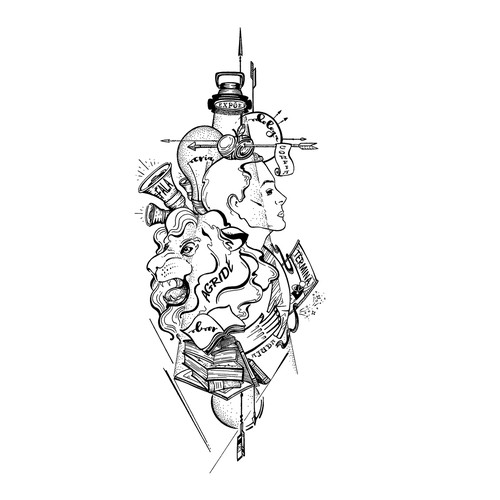 Tattoo contest entry by Homo_Bohemian