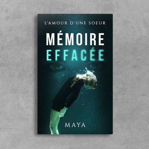 couverture "mémoire effacée"(ebook) Réalisé par Adriano [ Design ]