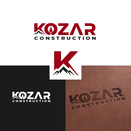 Simple Construction Company Logo with Creativity Diseño de line2code