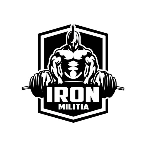 A strong logo for a powerlifting gym Logo design contest