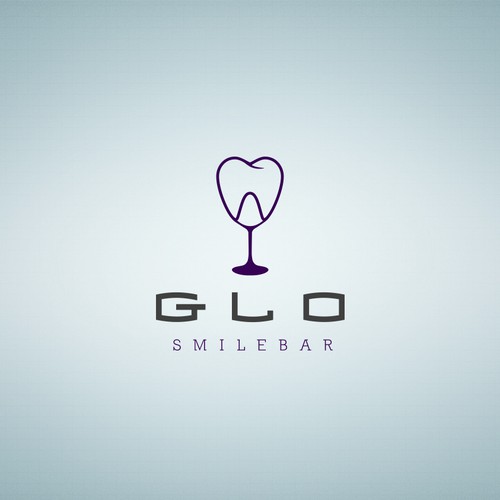 Create a sleek, modern logo for an upscale dental boutique that serves wine! Réalisé par scottrogers80