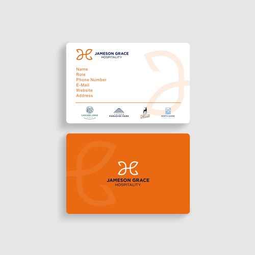 Create a modern and clean business card for a parent company with 4 subsidiaries Design by MIIN