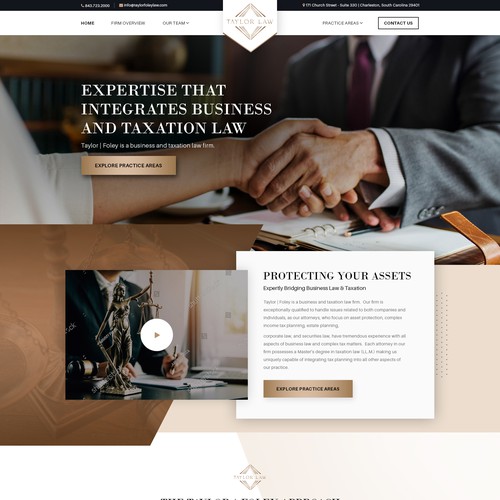 Taylow.Law Website and Software Platform Design by Jasmin_A (AMPLE)