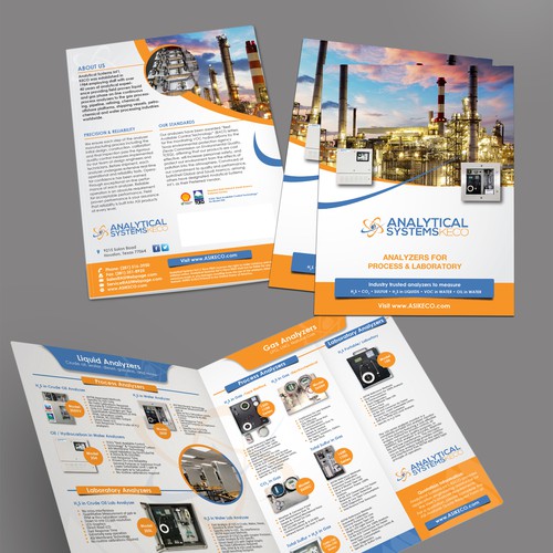 Create engaging product brochure that showcases our oil & gas products Design by Hadi (Achiver)