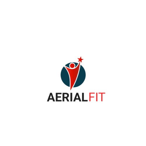 "Aerial Fit" Logo for our new aerial sports shop Design by NC_Studio