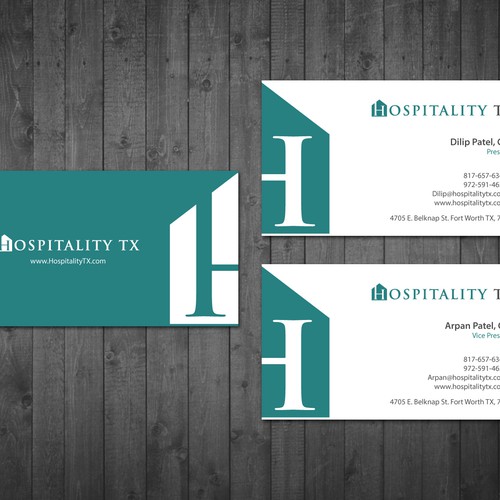 Design Business Card for a Hotel Development Company! Design by Tcmenk