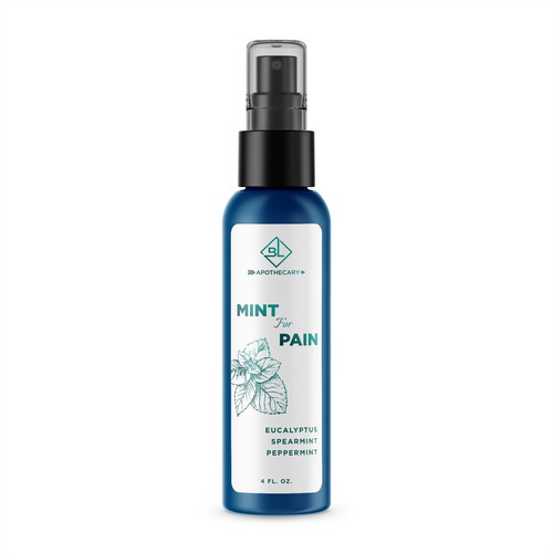 Pain Spray Label Design by Rifat_Jishan