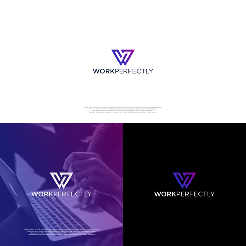 Logo for Enterprise Software WorkPerfectly Design by Ra_fa