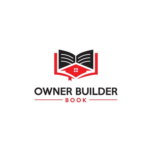 The New Owner Builder Book Logo Design by Creator Hub