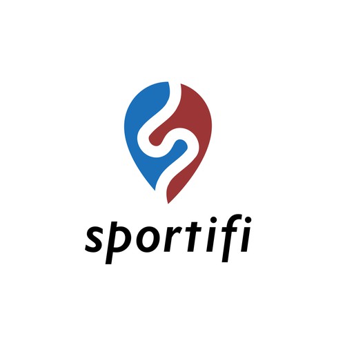 Design a sport app logo; app used for venue booking and player matching Design by njcstudio