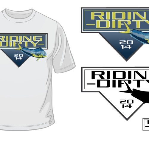 Offshore fishing team needs a great new tournament shirt.