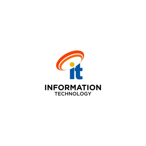 People-Centered Information Technology Logo Design by assiktype