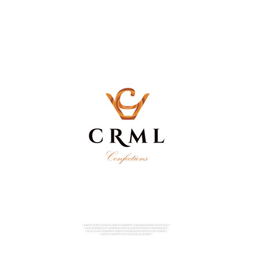 Logo for gourmet cocktail caramels Diseño de moyostudio