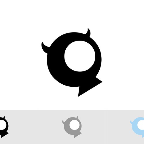 logo for Q Design by dark lover