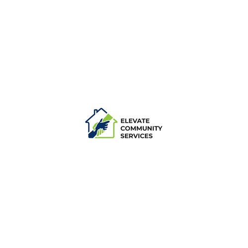 Elevate Community Services Logo Diseño de Artisans®