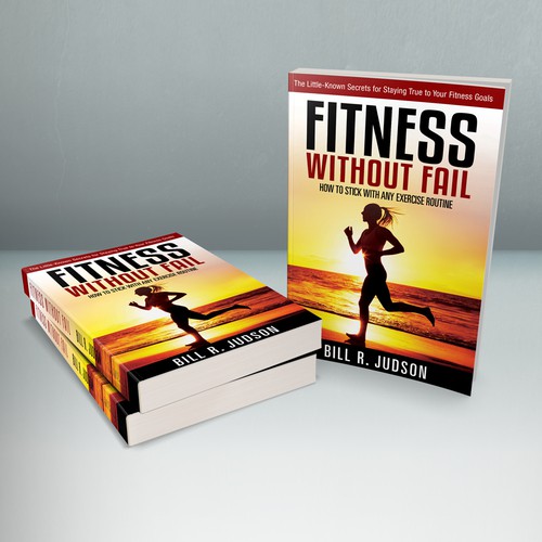 Cover for a fitness motivation book Design by devstudio